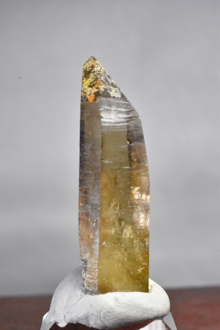 本邦初！ タンザニアルヴマ州Songea地区産 スモーキーシトリン原石1