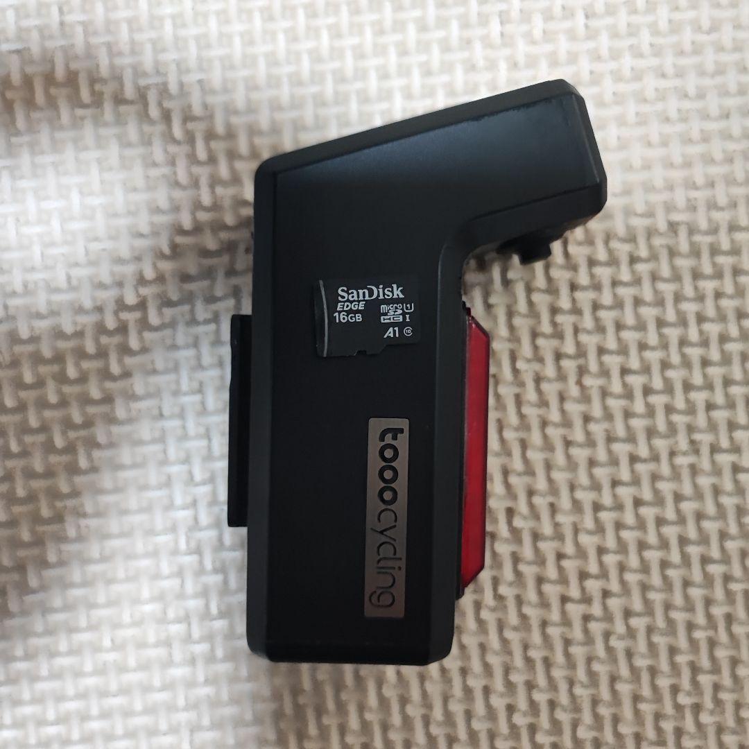 Tooo Cycling 自転車用リアカメラ テールライトSD付 動作確認済