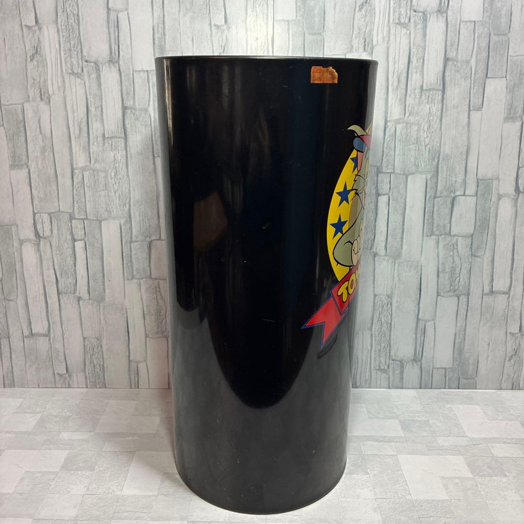 トムとジェリー 1983 ブリキ ダストボックス ゴミ箱 昭和 初期 レトロ