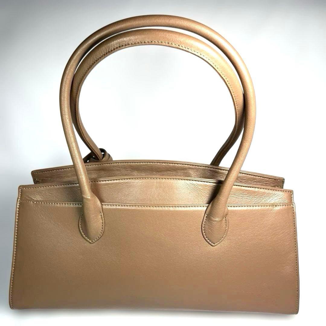 Hamano ミーティア　ハンドバッグ　レザー　肩掛け　肘掛け　未使用