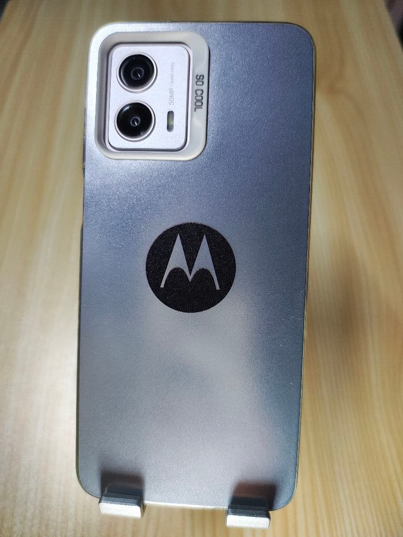 moto g53y 5G ペールピンク（ロゴ入りケース、ガラスフィルム付き）