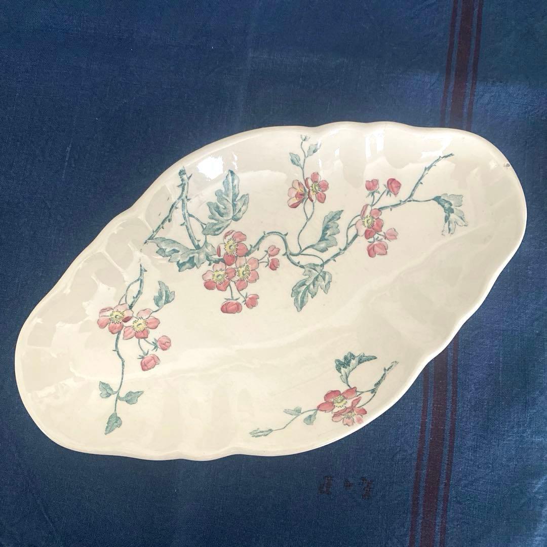 ロンシャン　Longchamp　ravier 　ラヴィエフランスアンティーク　花