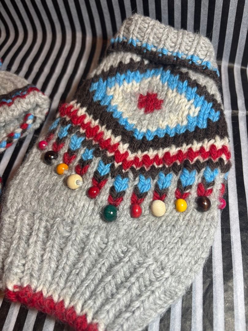 52◆ Anniversary オルテガニットベスト パピリーヒルズ