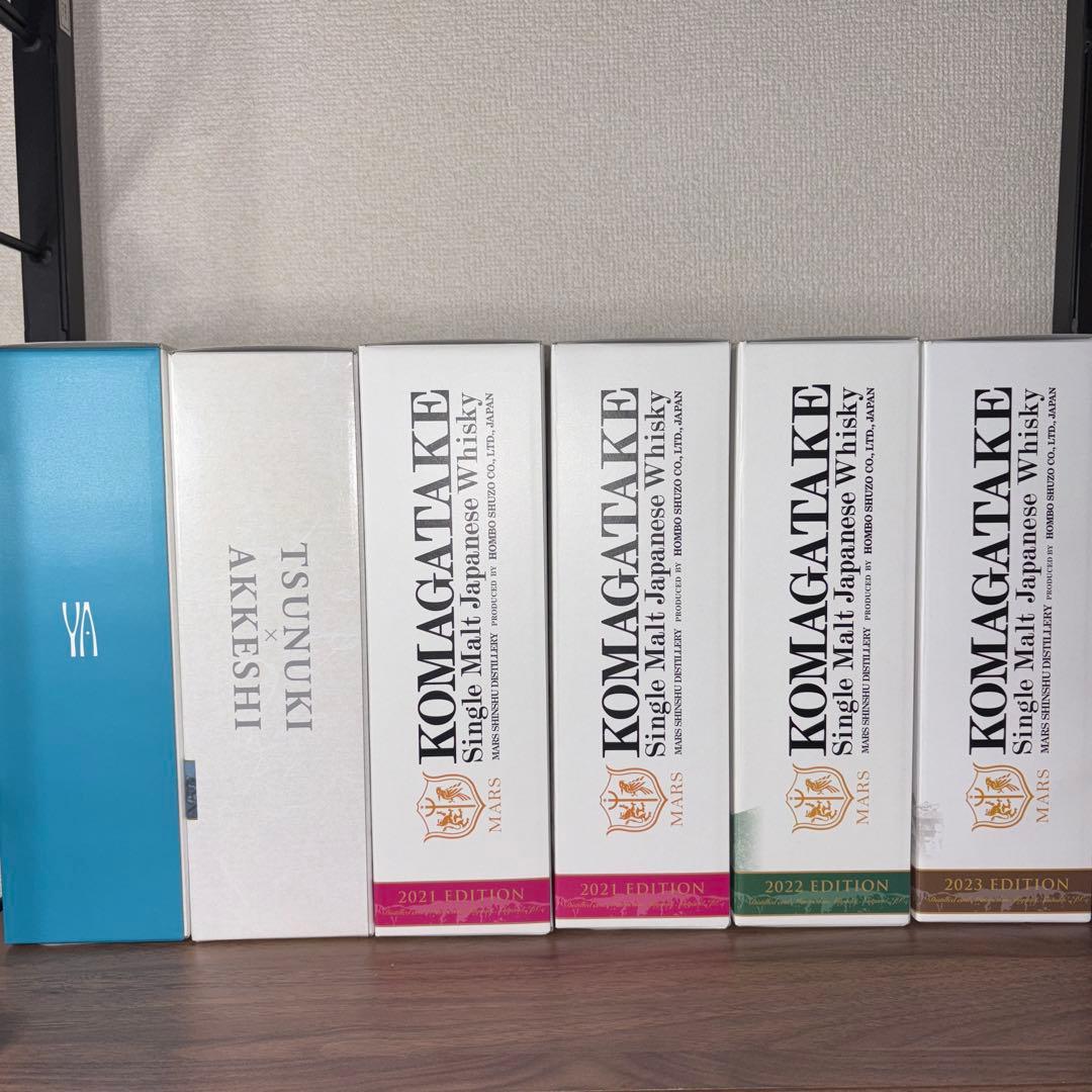 マルスウイスキー 6本セット