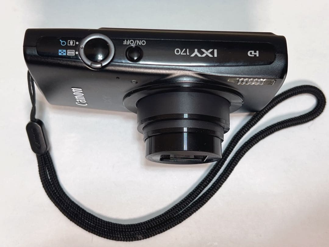 Canon IXY 170 コンパクトデジタルカメラ 本体　ブラック