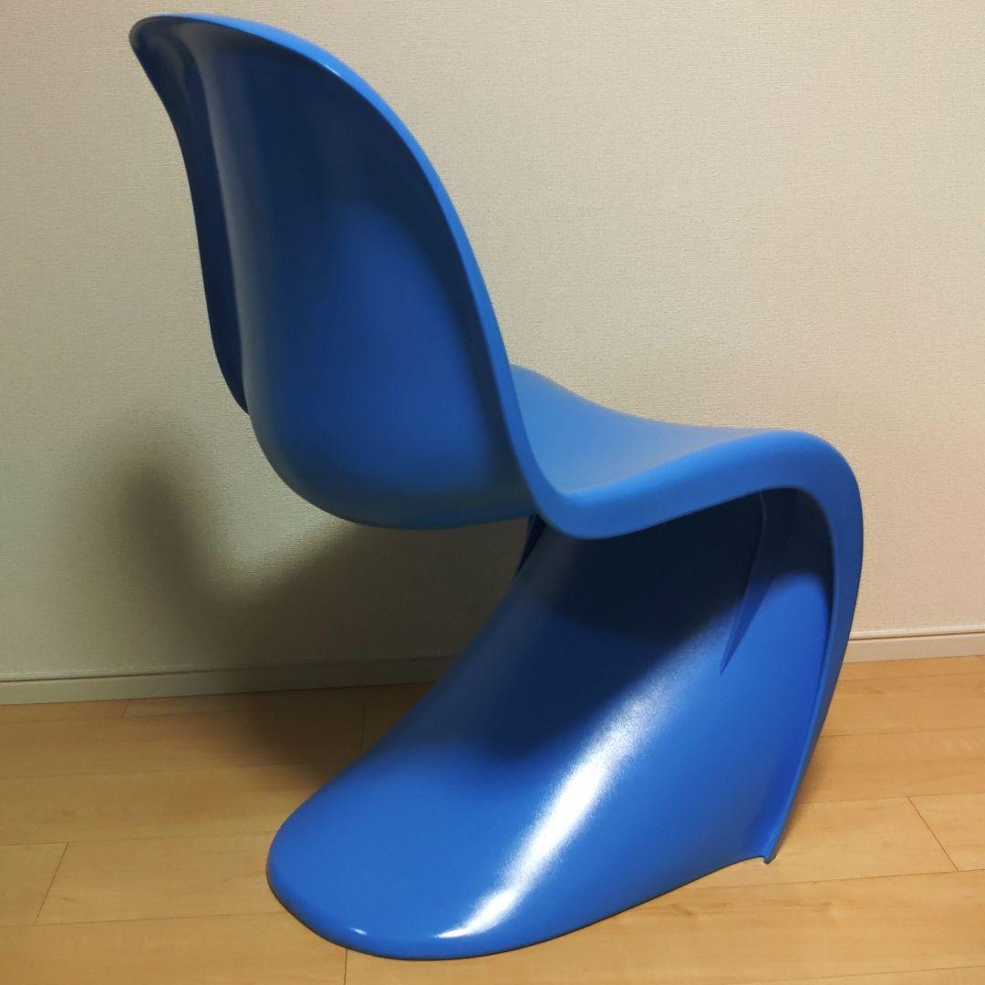 パントンチェア リプロダクト デザイナーズ イス ブルー スペースエイジ