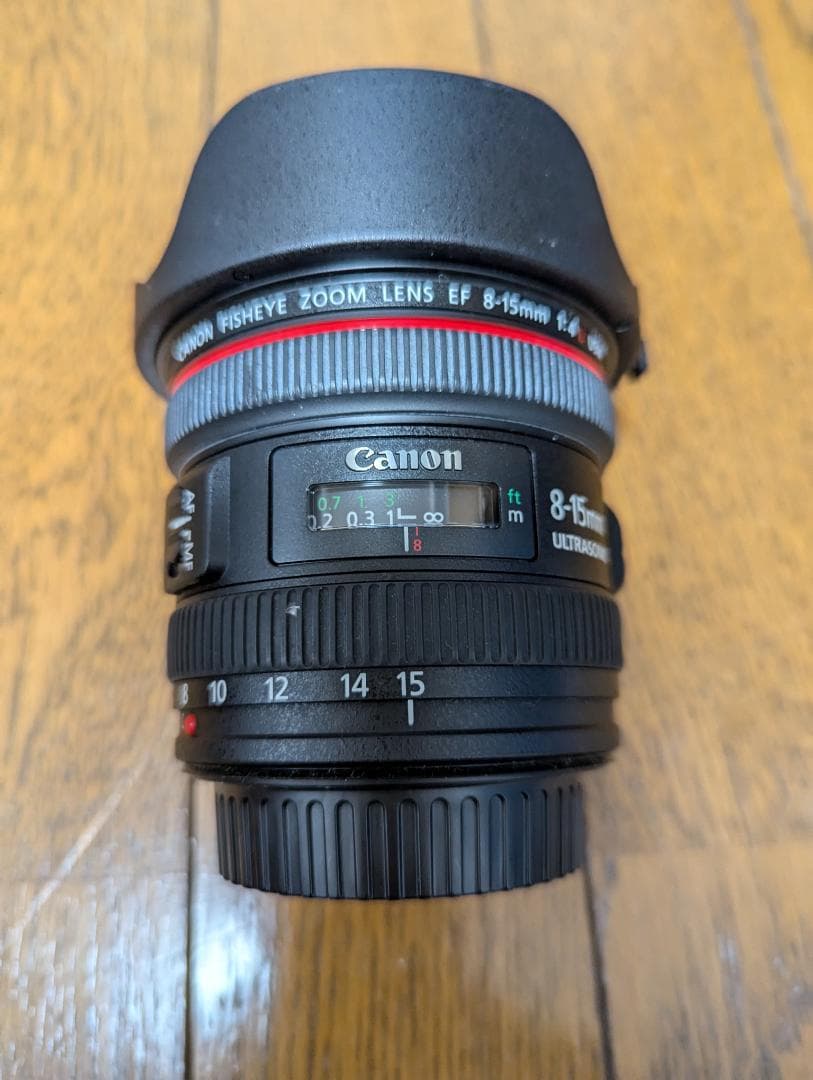 Canon EF8-15mm F4L フィッシュアイ USM Fisheye