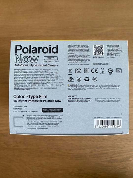 Shopify Branded Polaroid Now White ポラロイド