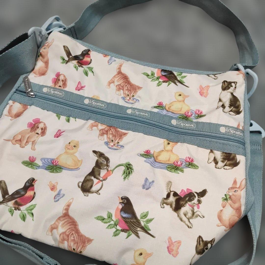 LeSportsac　 35周年　日本限定 ストーリーブック柄 動物柄　レスポ
