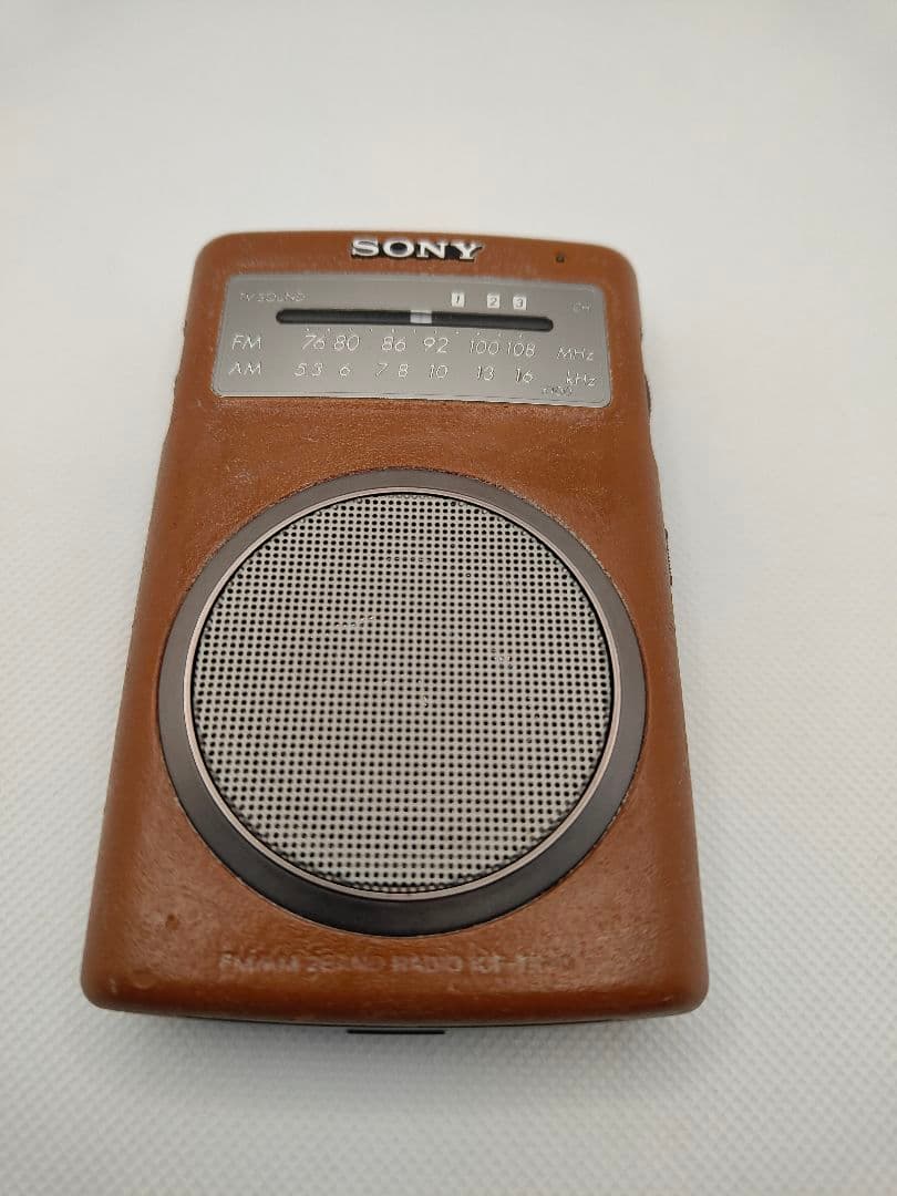 SONY ICF-TR40 FM/AMラジオ(1995年製)1チップIC