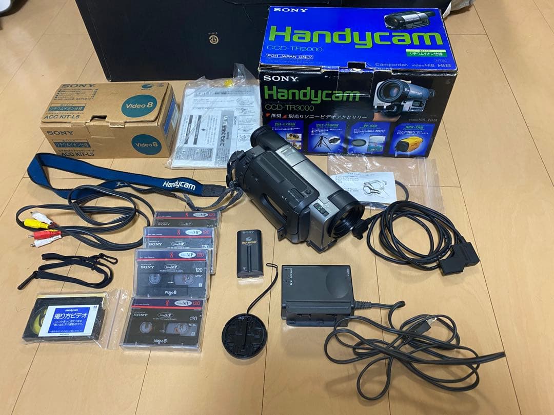 SONY Handycam CCD-TR3000 ビデオカメラ　付属品付き