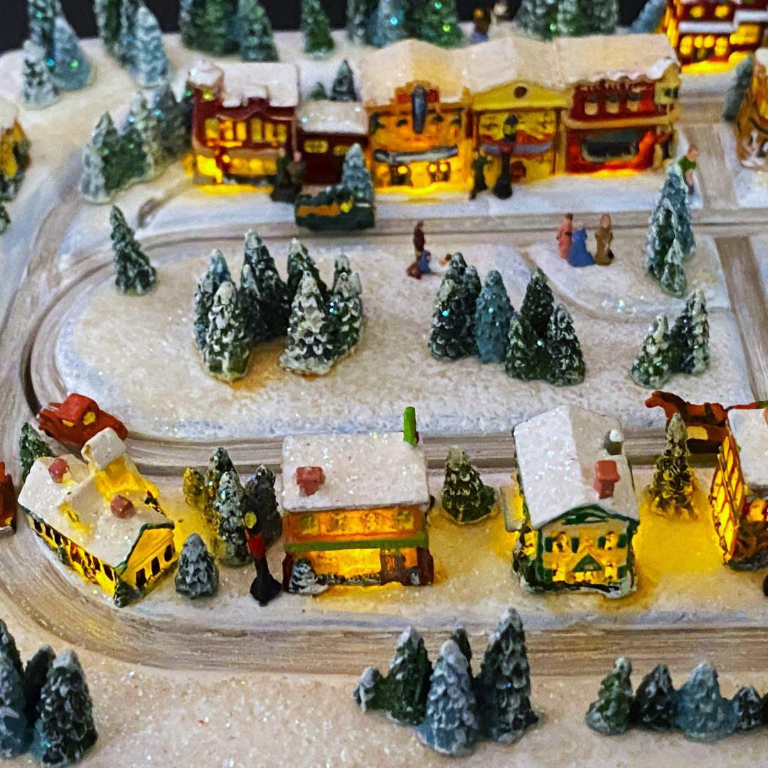 【美品】トーマスキンケード☆ホーソンビレッジ☆クリスマス　メイン　ストリート