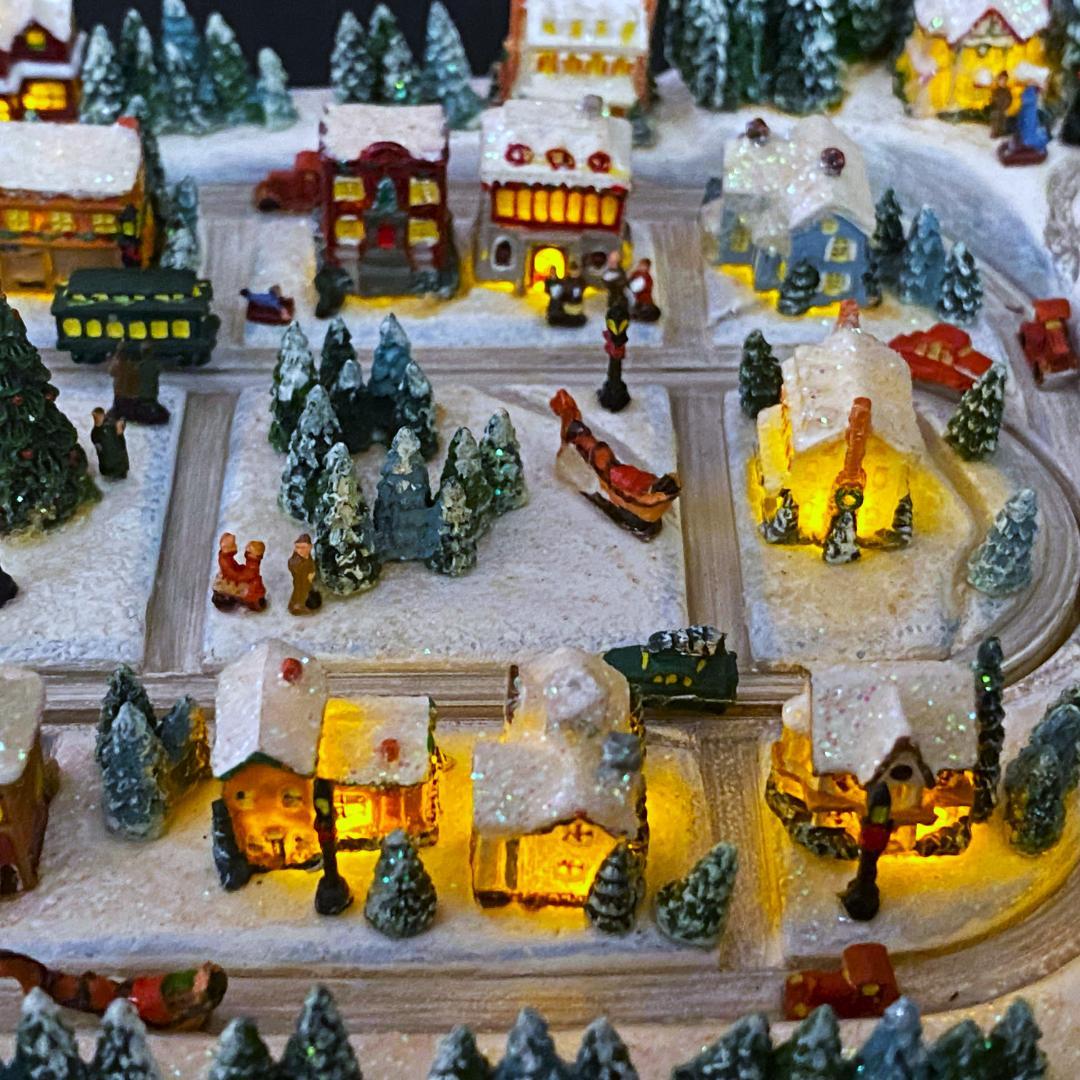 【美品】トーマスキンケード☆ホーソンビレッジ☆クリスマス　メイン　ストリート