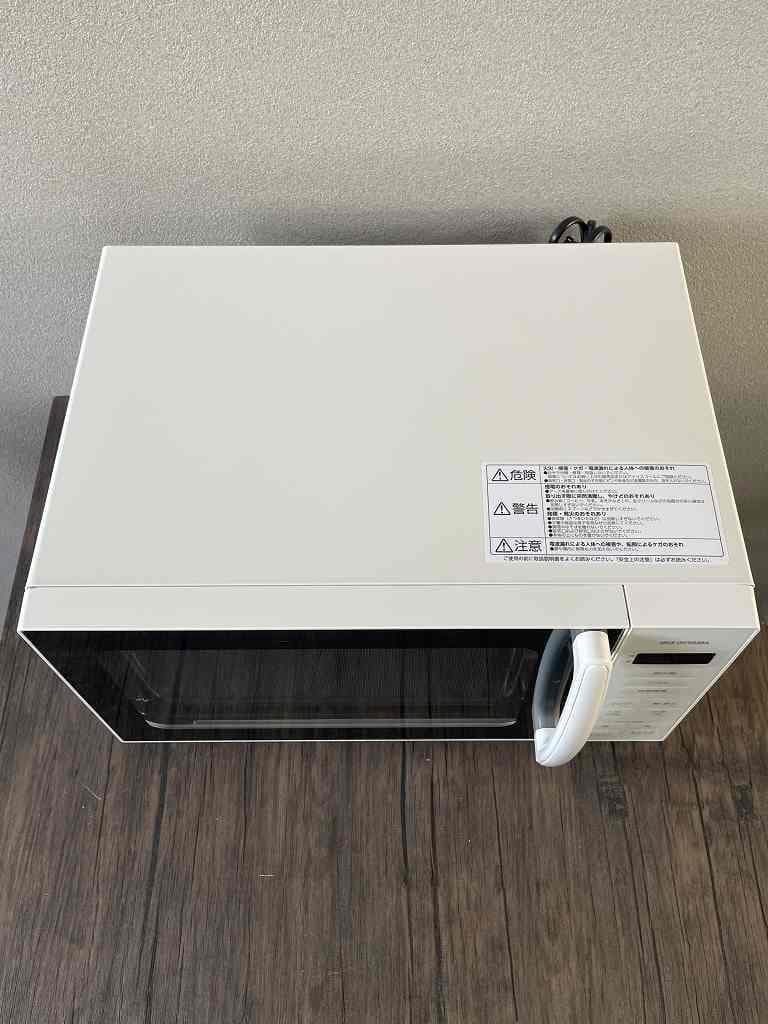 【美品】アイリスオーヤマ　電子レンジ　PMG-F188-W　2024年製