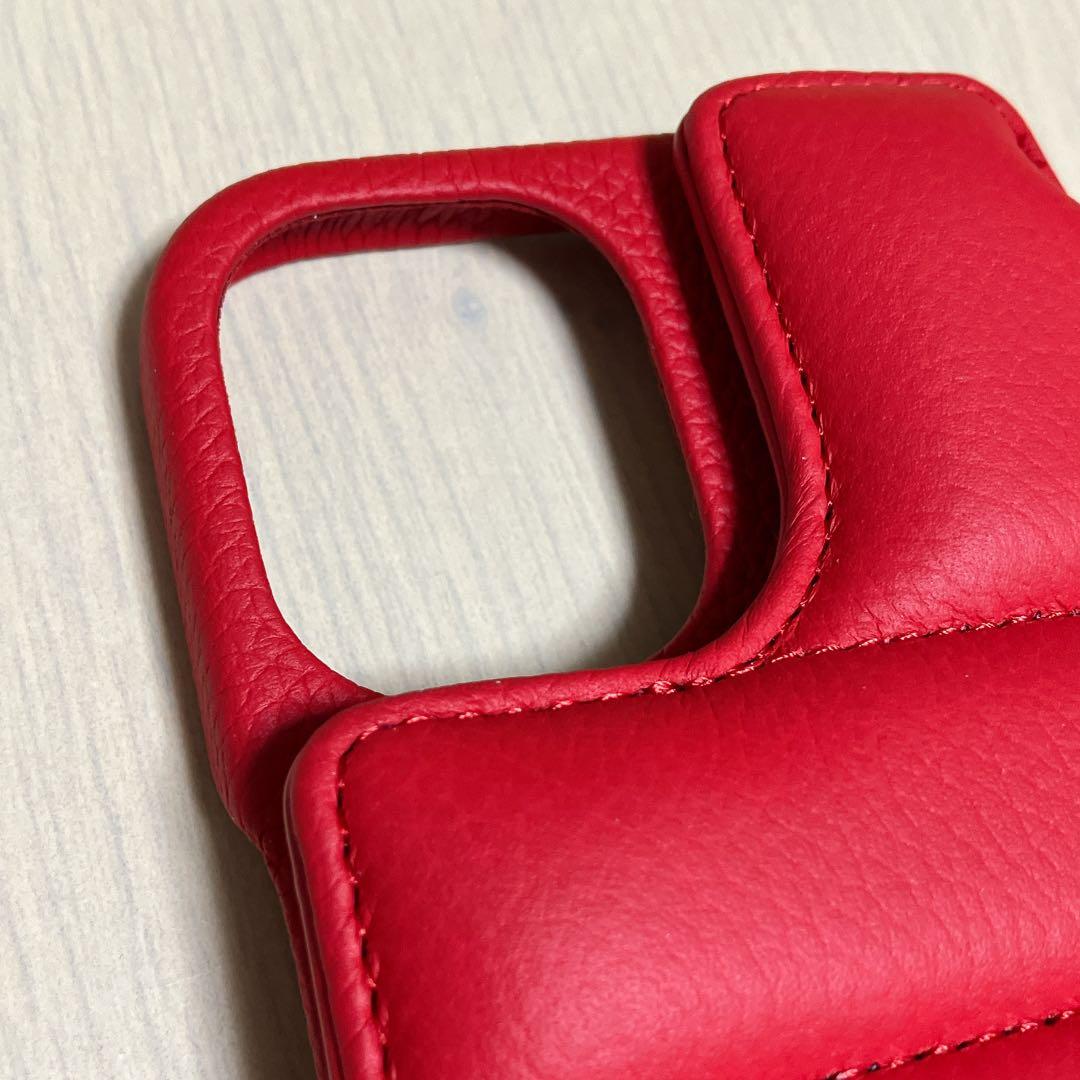 DEMIU BALLON バロン iPhone16 レザーケース ルビー 箱付き