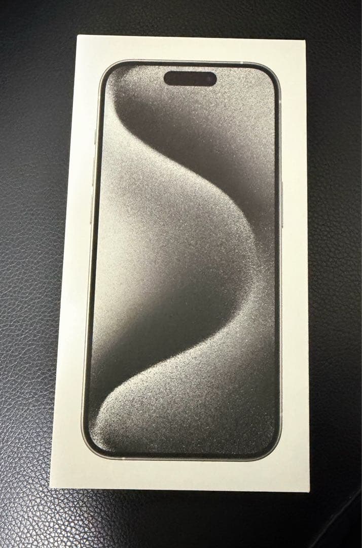 SIMフリー iPhone15Pro 128GB ホワイトチタニウム