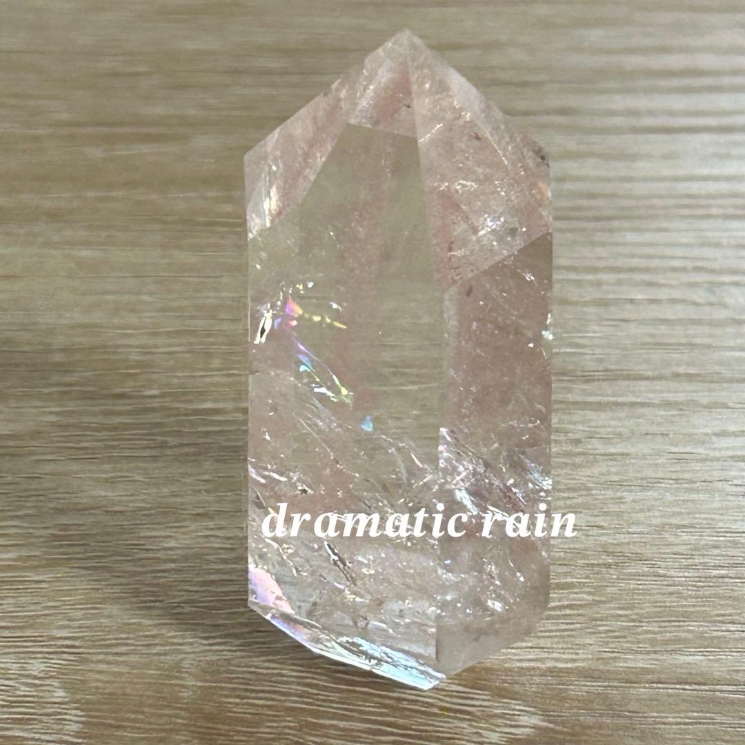 ピンククォーツ ポイント 天然石 置物