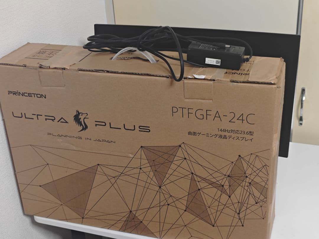 PRINCETON 24インチ カーブディスプレイ PTFGFA-24C