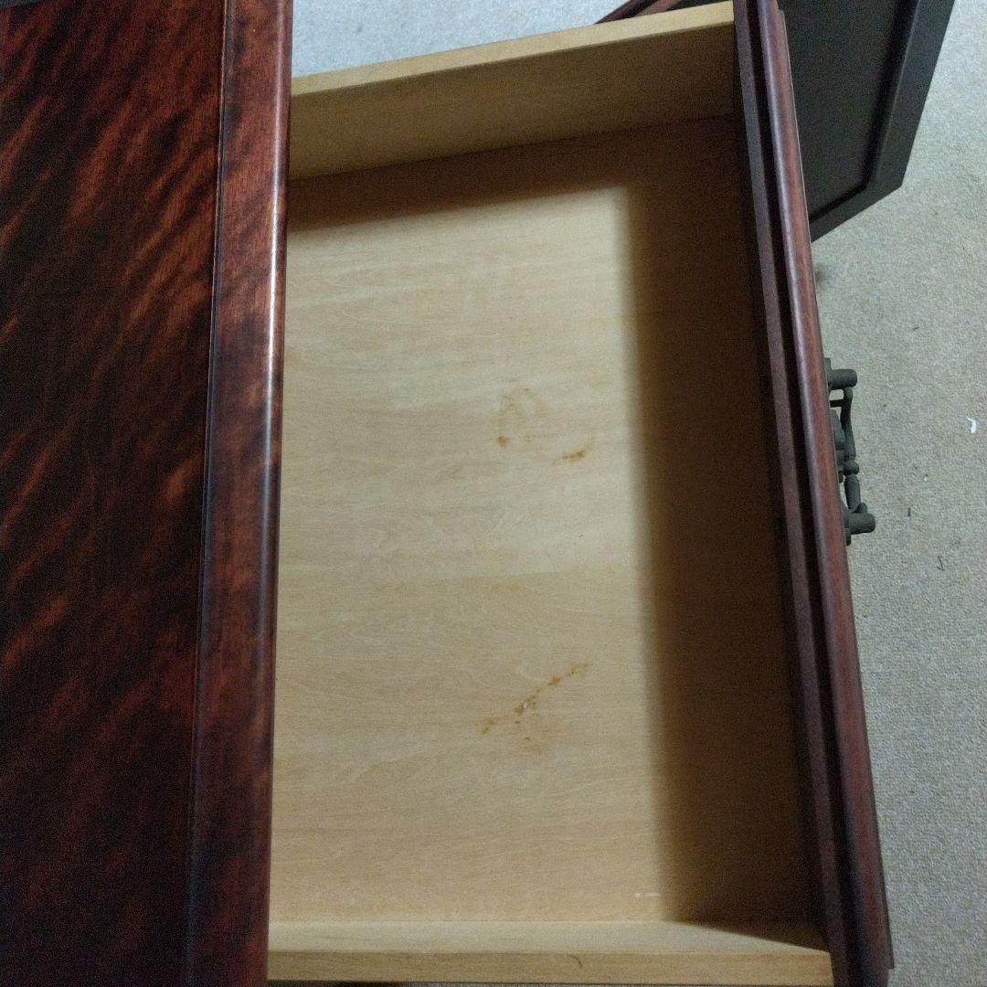 木製キャビネット 引き出し付き 昭和レトロ