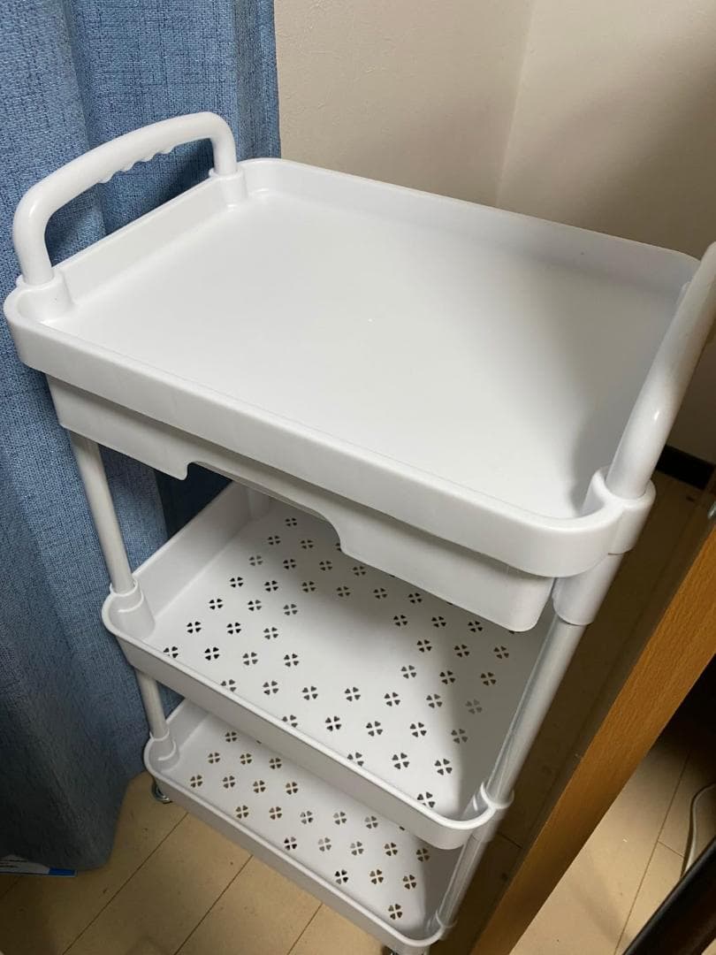 キャスター 引き出し 360度回転 収納ラック 棚