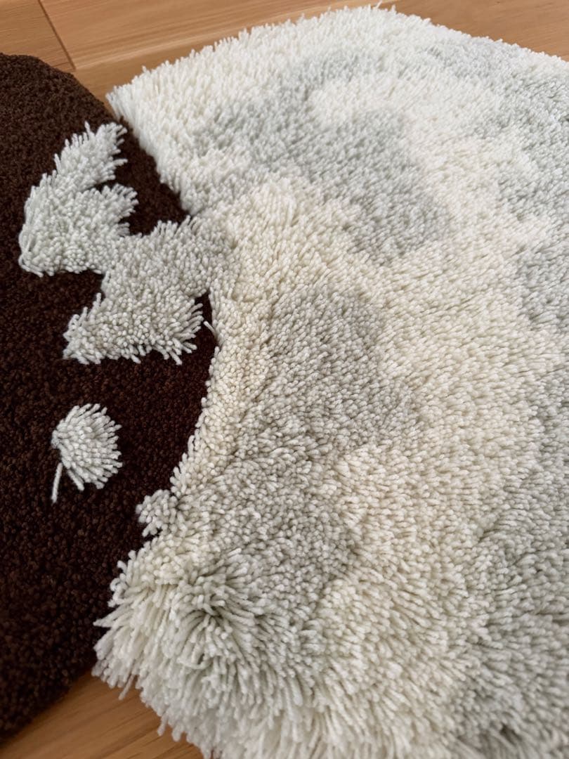 MIYOSHI RUG 円形ラグ 4点セット