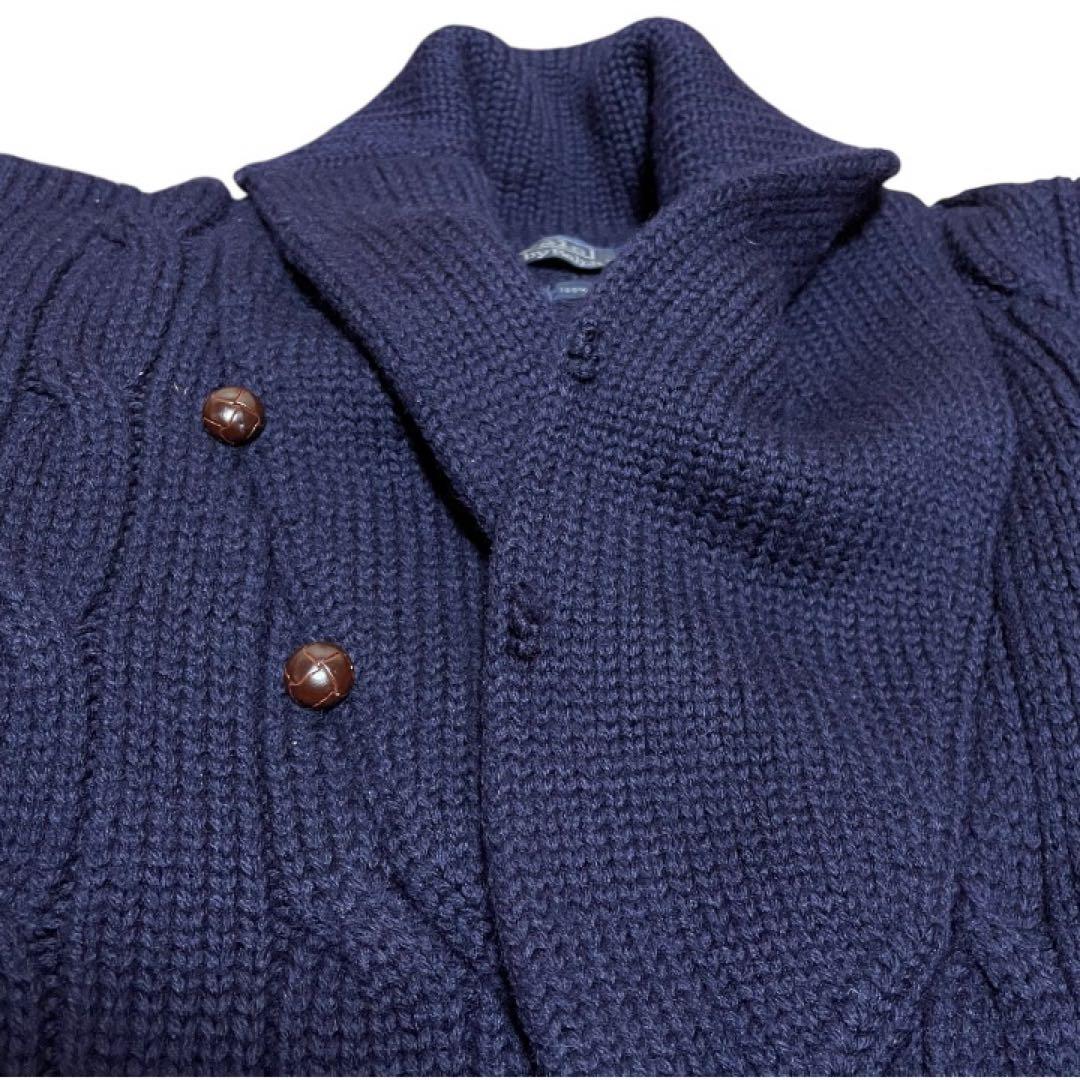 Polo By Ralph Lauren90s/ケーブルニット/ウール100%