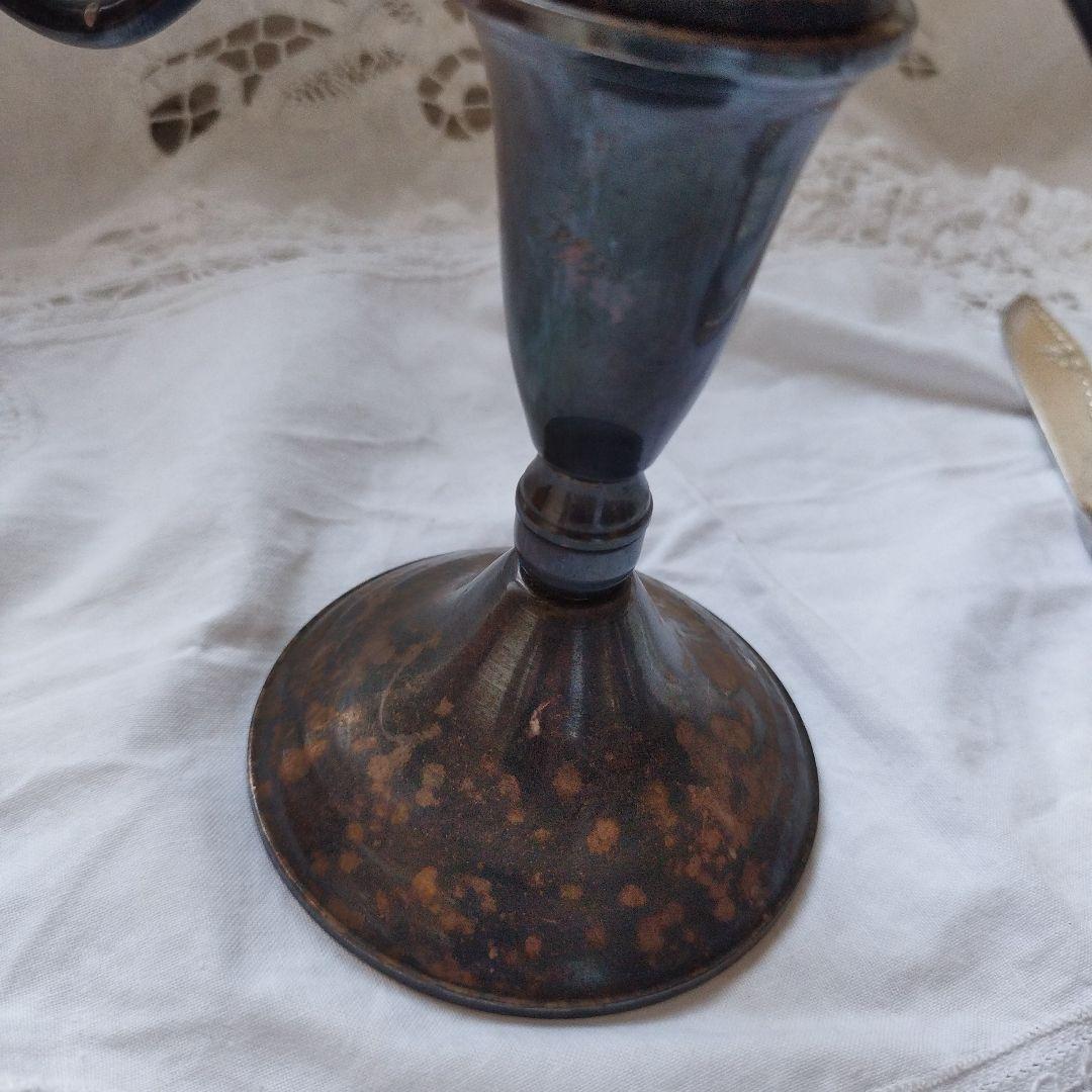 アメリカ製 Duchin Creation スターリングキャンドルスタンド