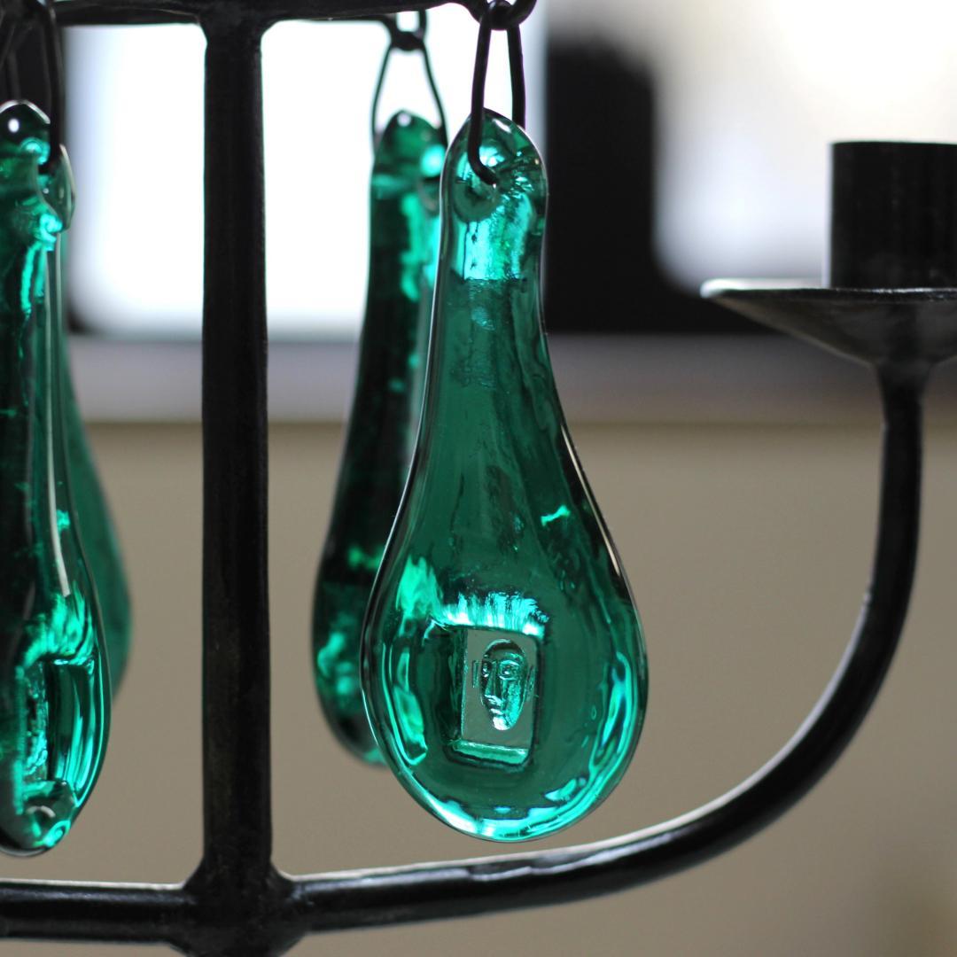 【超貴重】エリックホグラン　激レアカラー・完璧な刻印・初期型　キャンドルスタンド