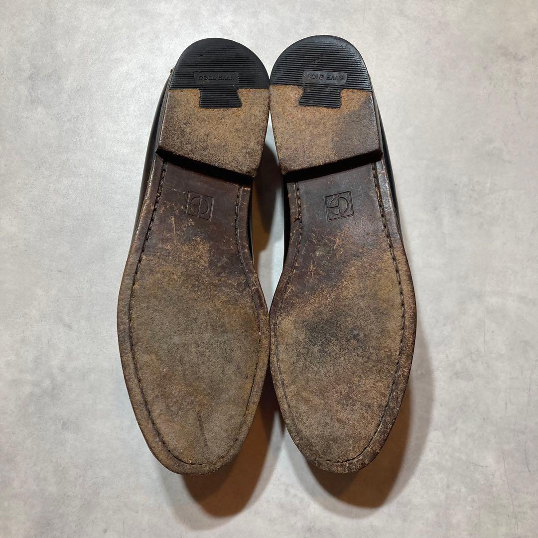 90s 【COLE HAAN】 コールハン　タッセルローファー　革靴　28cm