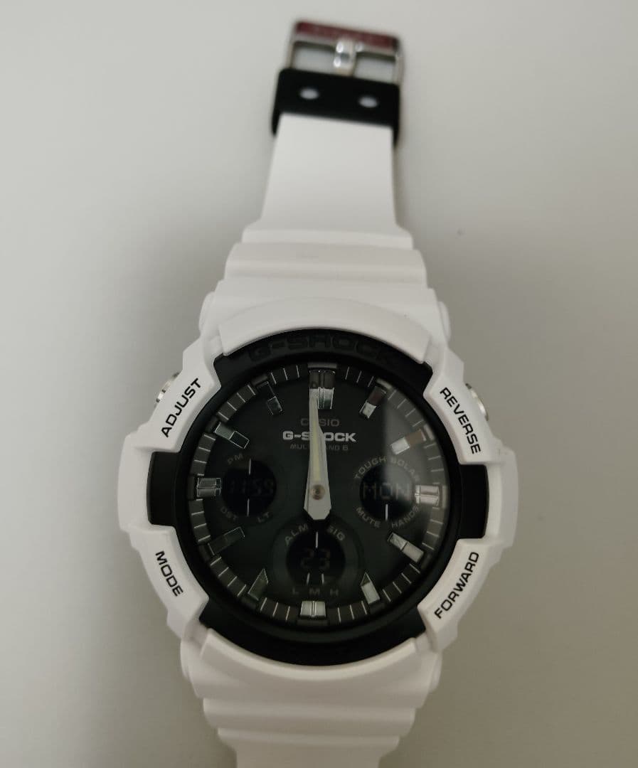 美品 限界値下げ G-SHOCK GAW-100B-7AJF 電波ソーラ