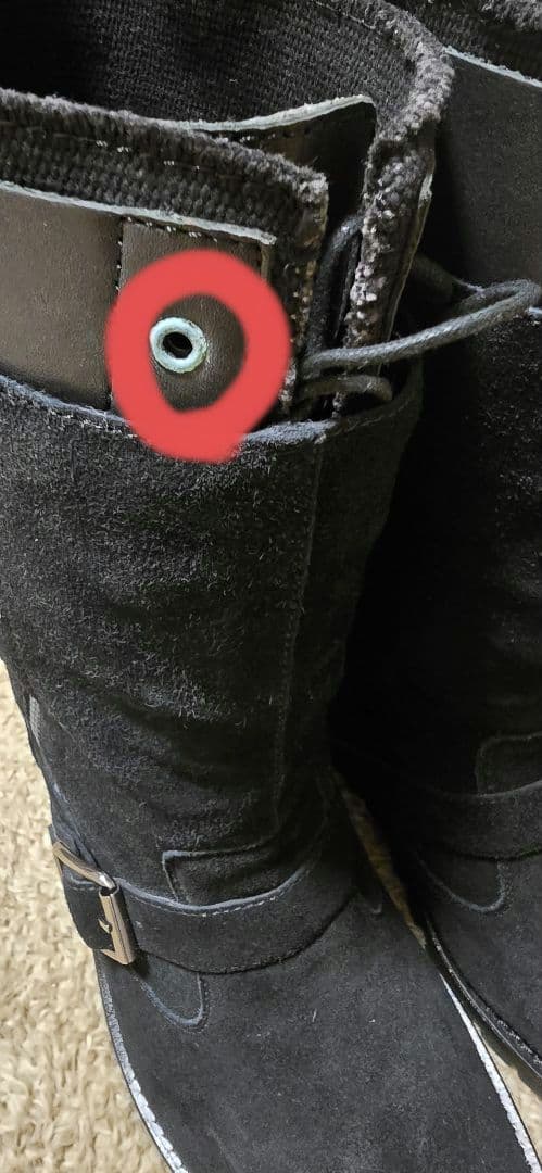 土日限定価格!!セグメントルパート　ロングブーツ