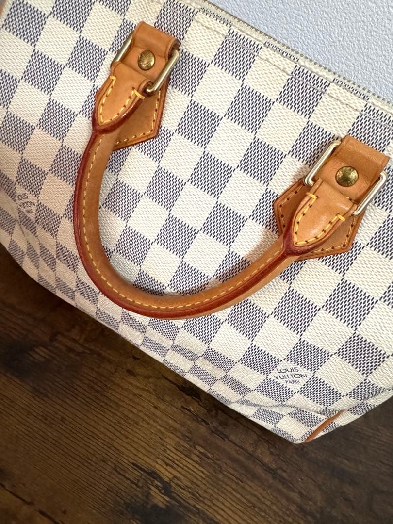 ルイヴィトン スピーディ25 ダミエ アズール N41534 巾着袋付き