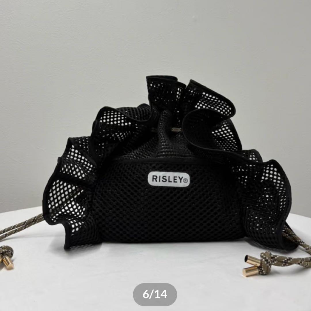 最終値下げ♡RISLEY♡outdoor♡Ruffled basket bag