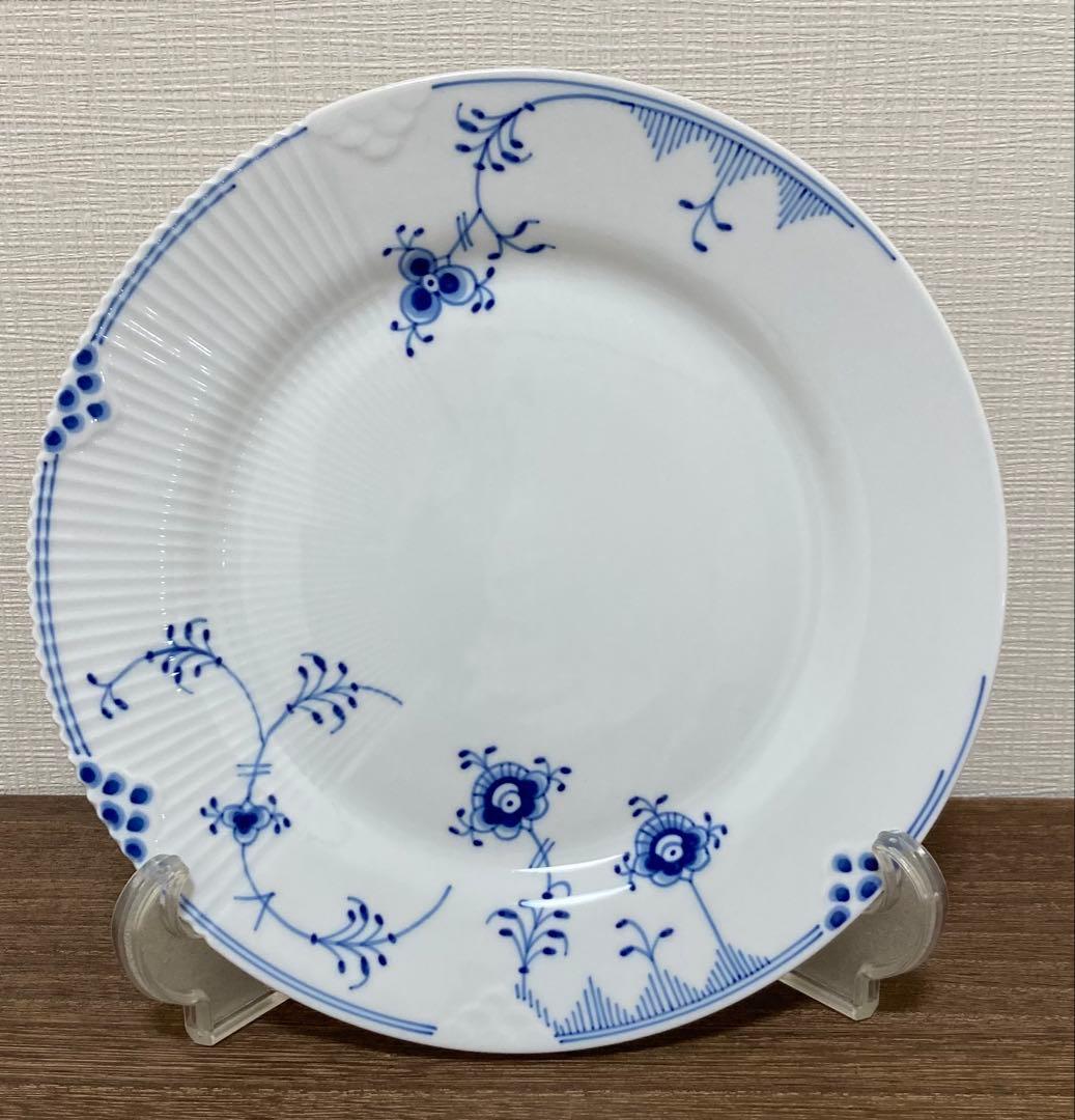 ロイヤルコペンハーゲン　ブルーエレメンツ 皿 22cm 4枚セット