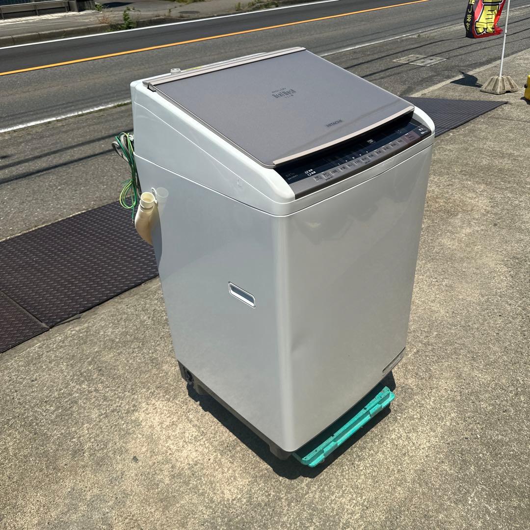 愛知岐阜/送料無料★日立　洗濯8kg/乾燥4.5kg洗濯乾燥機 　ＢＷ－Ｄ８ＷＶ