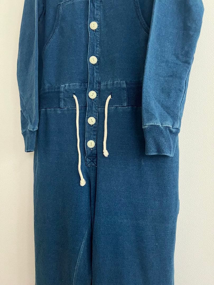 gym master デニムオールインワン つなぎ メンズ ストレッチM