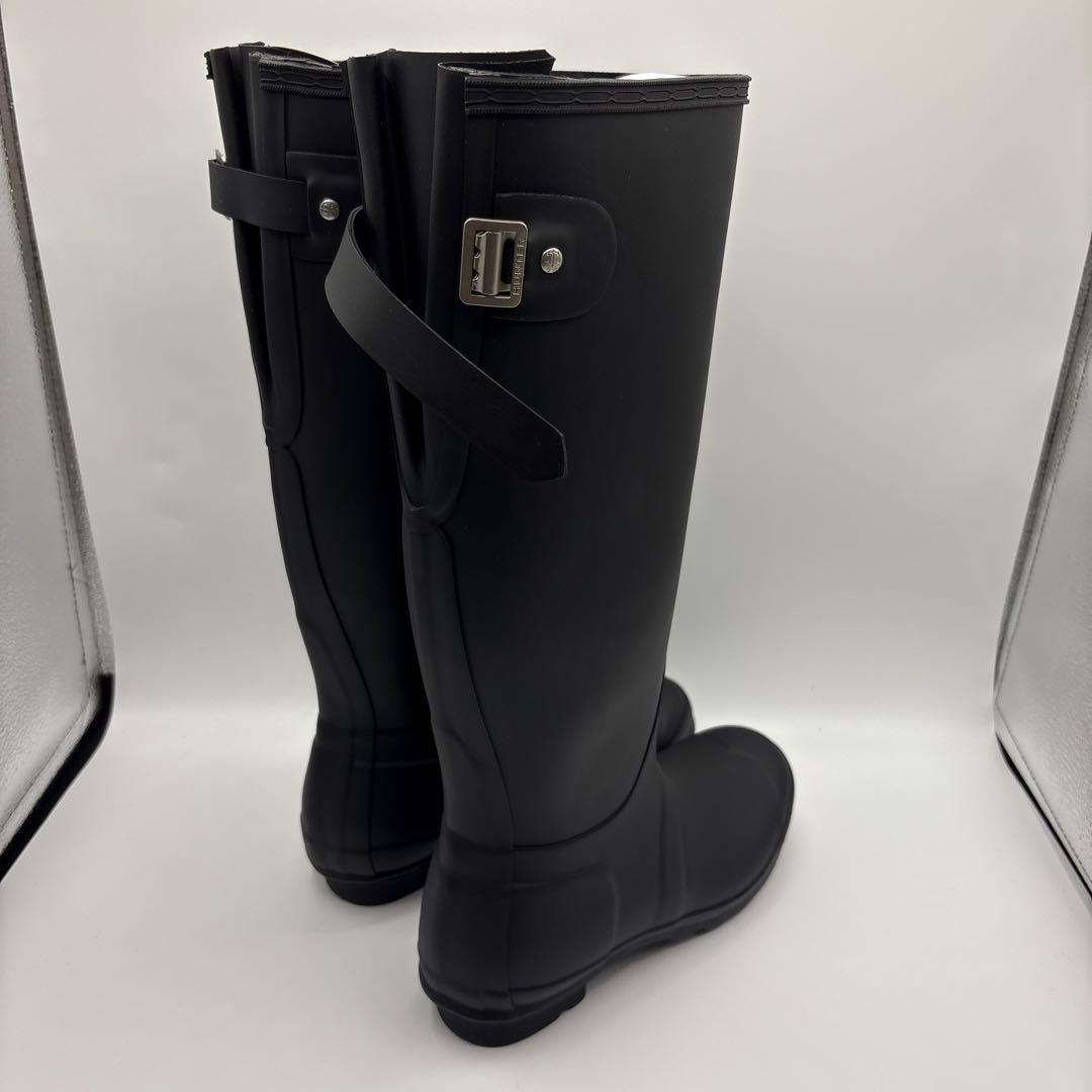 【新品】HUNTER ハンター レインブーツ 雨靴 長靴 25cm