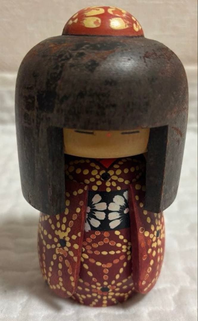 こけし 佐藤翠崕作 恒之作 内閣総理大臣賞 サインあり 置物 伝統工芸品 芸術