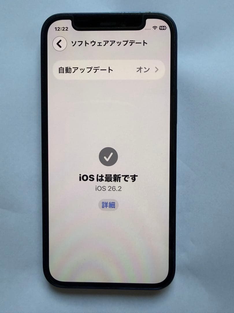 Apple iPhone 12 本体 ブルー 箱付き