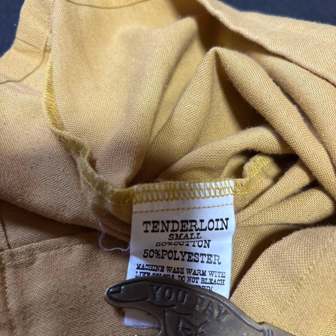 専用　　　テンダーロイン　ボーリングシャツ　s マスタード