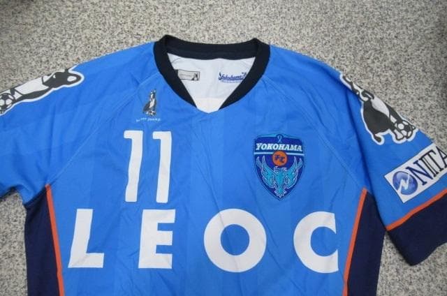 三浦和良カズ11番横浜FCユニフォーム（美品）soccer junky