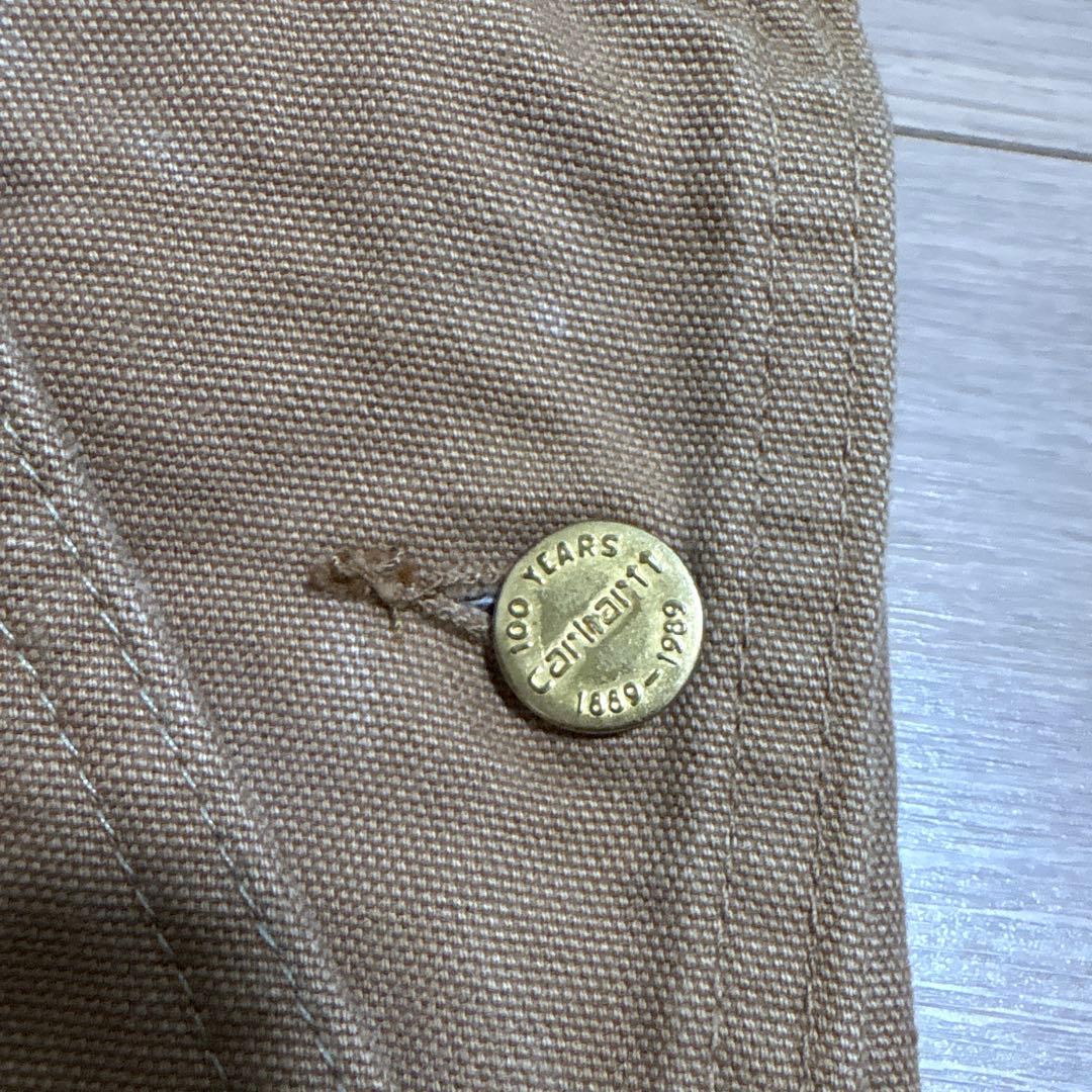 Carhartt 100周年モデル ダック地 オーバーオール ダブルニー