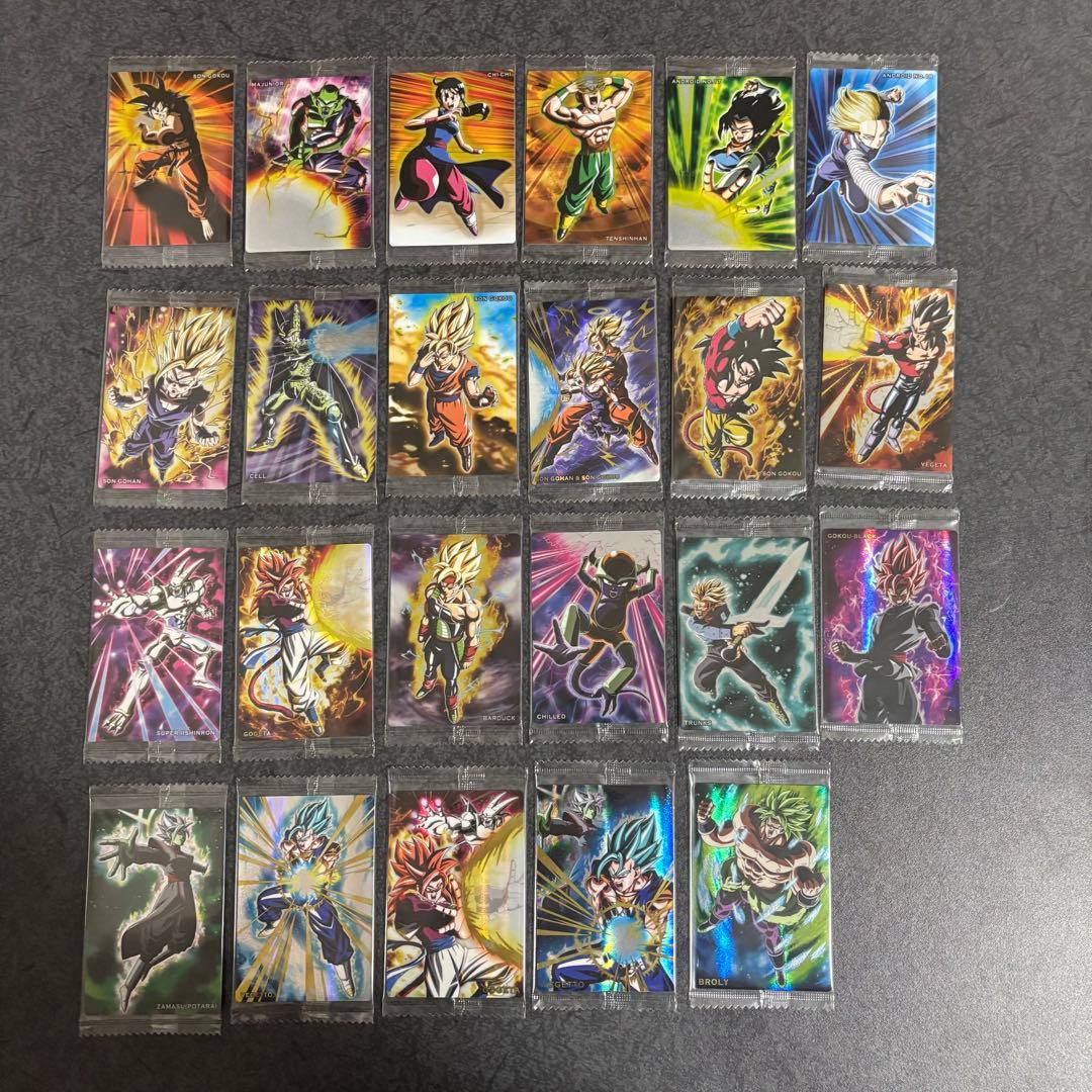 ドラゴンボール　ウエハース　カード　アンリミテッド 第１弾〜第３弾　コンプ