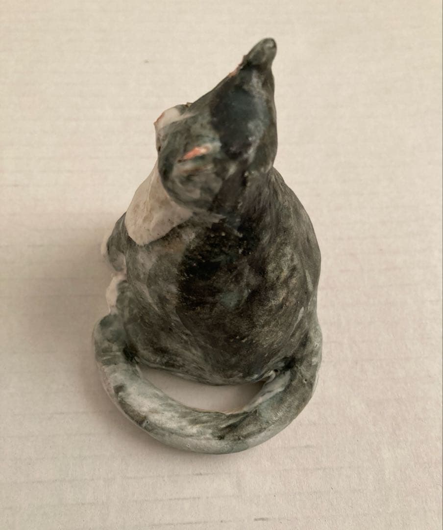 小菅幸子　人形　猫