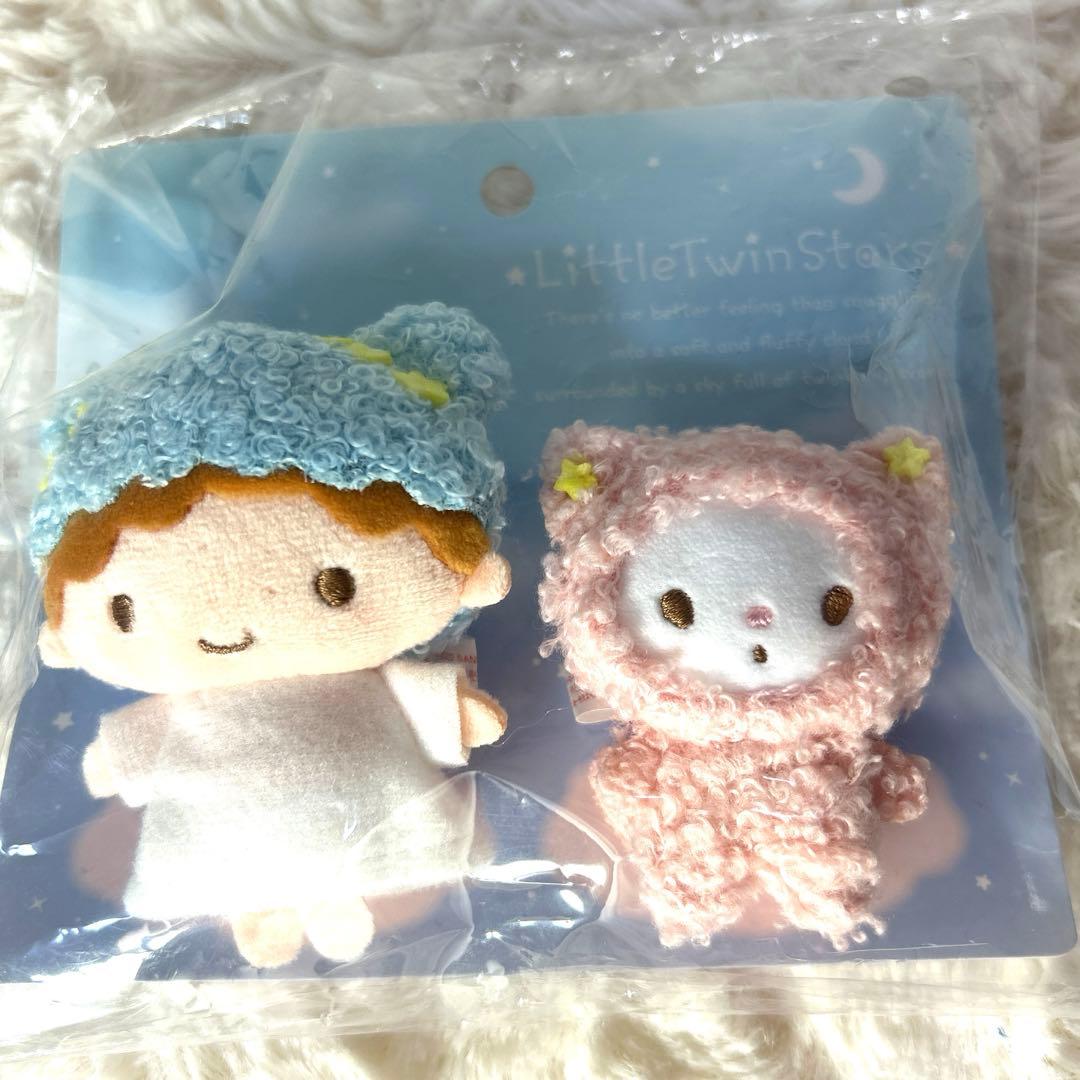 サンリオ リトルツインスターズ マスコットブローチ ファンシー ２個セット