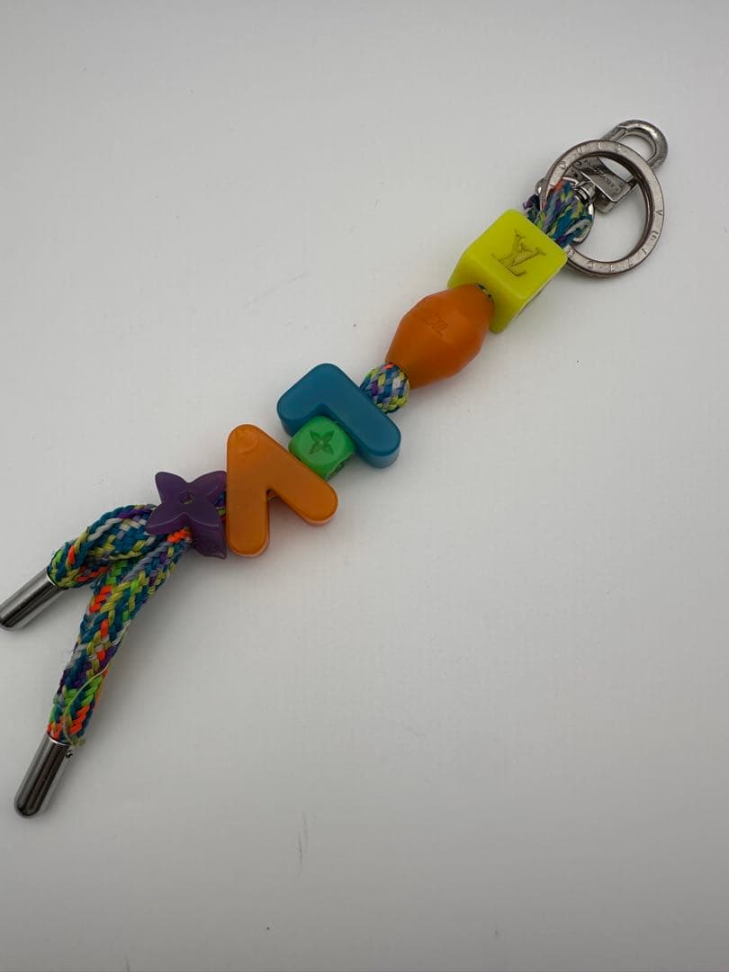 LOUIS VUITTON ルイヴィトン ポルトクレ LV プレイ キーホルダー