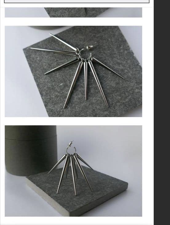 e.m. ピアス　スタッド　スタッヅ　椎名林檎