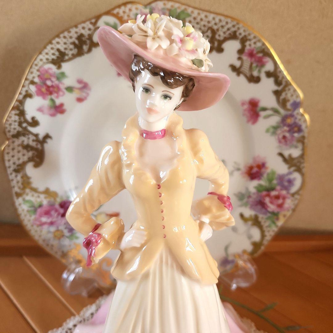 イギリス　コールポート　フィギリン　置物