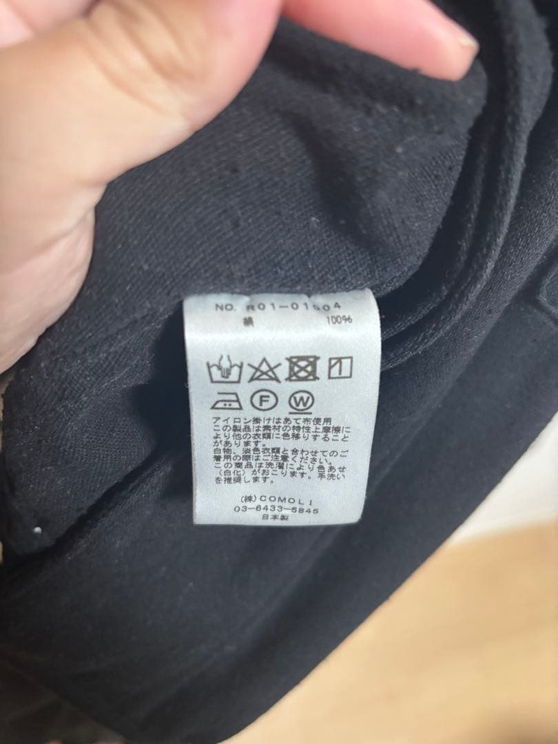 COMOLI シルクネップ　オールインワン