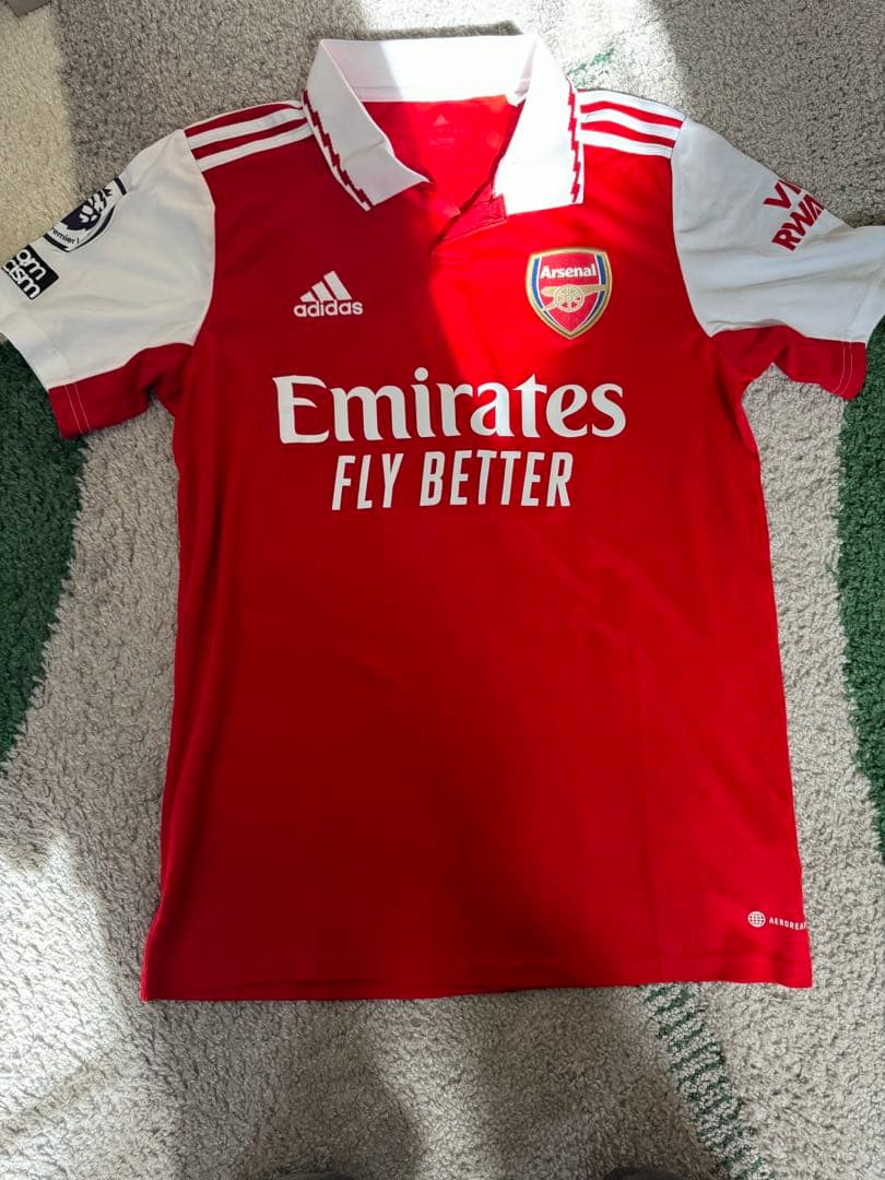 アーセナル22-23ユニフォーム ホワイト